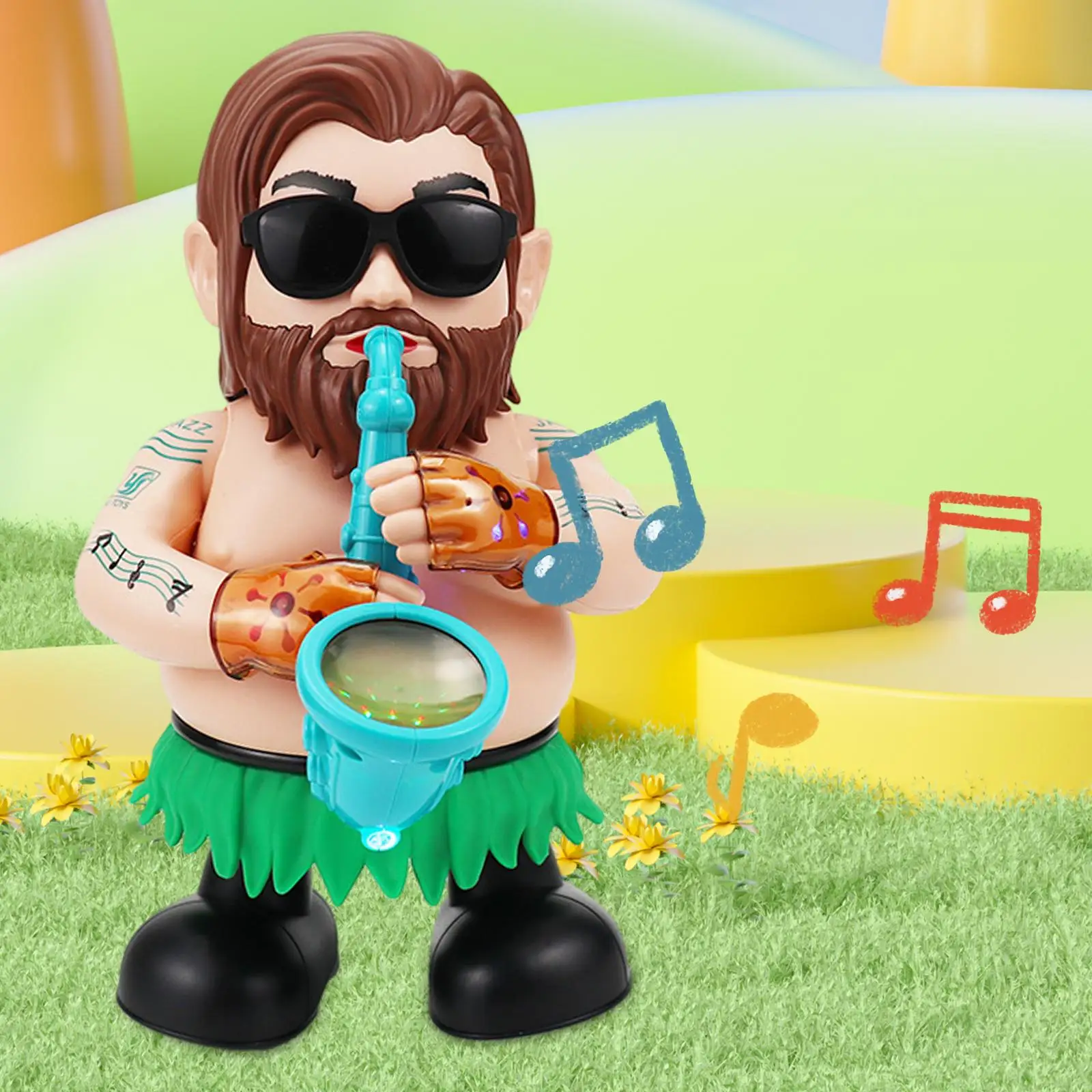 Funny Electric Dancing Saxophonist Toy with Lights and Sounds Children Toy Electric Doll for Children Age 3~6 Girls Kids Gifts
Funny Electric Dancing Saxophonist Toy with Lights and Sounds Children Toy Electric Doll for Children Age 3~6 Girls Kids Gifts