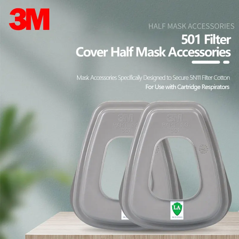 3M 501 Filter Retainer, for Securing 5N11 Filters on 6001 Cartridges, Compatible with 6200/7502 Respirators
3M 501 Filter Retainer, for Securing 5N11 Filters on 6001 Cartridges, Compatible with 6200/7502 Respirators