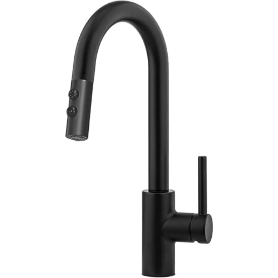 Black Kitchen Faucet with Pull Down SprayerSingle Handle Pull Out Kitchen Sink Faucet Commercial Farmhouse RV Bar Utility Kitch
Black Kitchen Faucet with Pull Down SprayerSingle Handle Pull Out Kitchen Sink Faucet Commercial Farmhouse RV Bar Utility Kitch