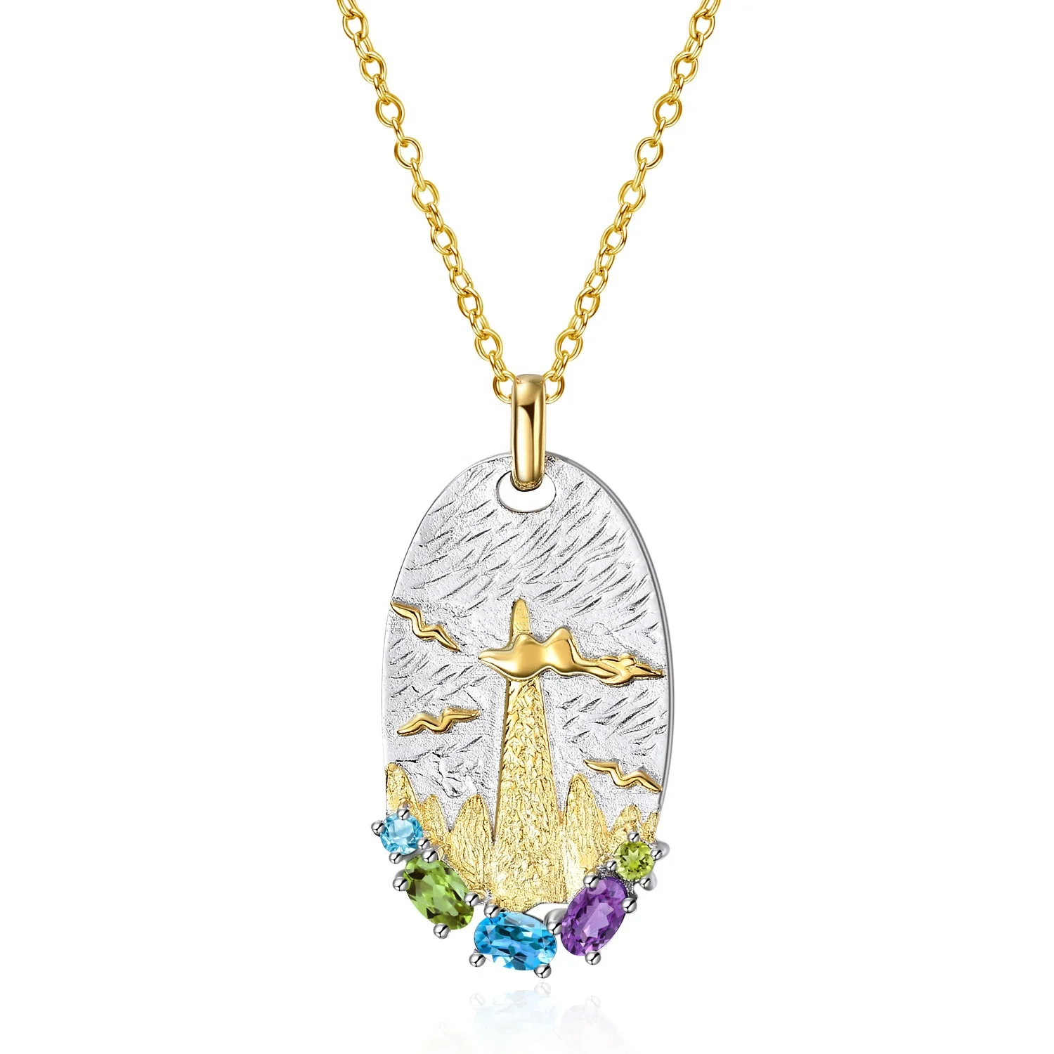 Abiding Jewelry 3 Years Long Lasting Plating Gold Plated Solid 925 Sterling Silver Pendants for Necklace Women
Abiding Jewelry 3 Years Long Lasting Plating Gold Plated Solid 925 Sterling Silver Pendants for Necklace Women