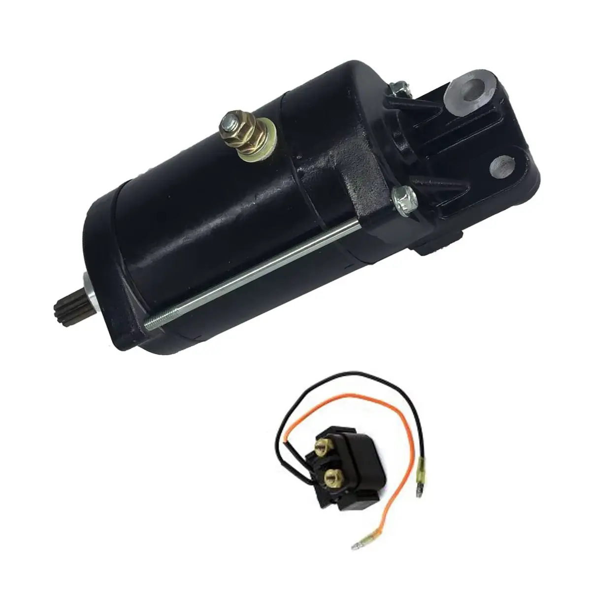Starter & Relay Solenoid Compatible With Yamaha Personal Watercraft Vx110 Waverunner Vx1100 Sport 1052cc Vx-1100 2005 2006 18436
Starter & Relay Solenoid Compatible With Yamaha Personal Watercraft Vx110 Waverunner Vx1100 Sport 1052cc Vx-1100 2005 2006 18436