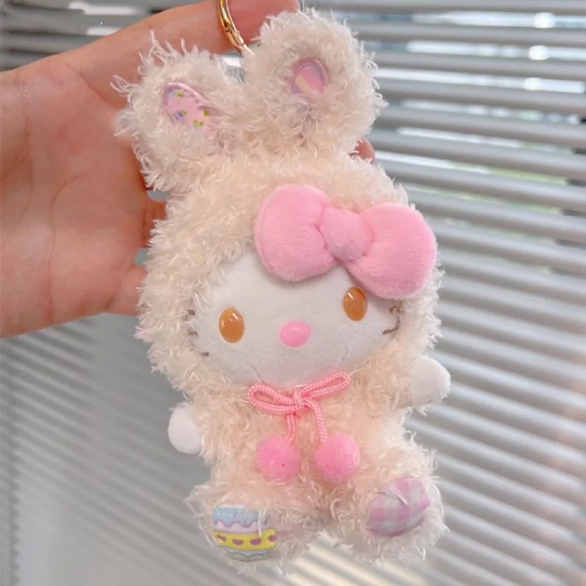 Sanrio Hello Kitty кроличьи уши кукла-котенок кулон школьная сумка висит плюшевая кукла милый кулон брелок
Sanrio Hello Kitty кроличьи уши кукла-котенок кулон школьная сумка висит плюшевая кукла милый кулон брелок