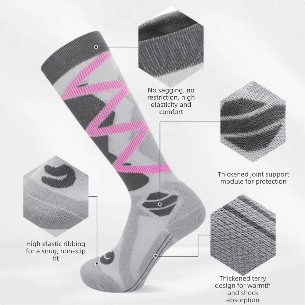 Sweat Absorption Skiing Socks Moisture Wicking Warm Thick Snowboarding Socks Breathable Anti Slip Thermal Wool Socks
Sweat Absorption Skiing Socks Moisture Wicking Warm Thick Snowboarding Socks Breathable Anti Slip Thermal Wool Socks