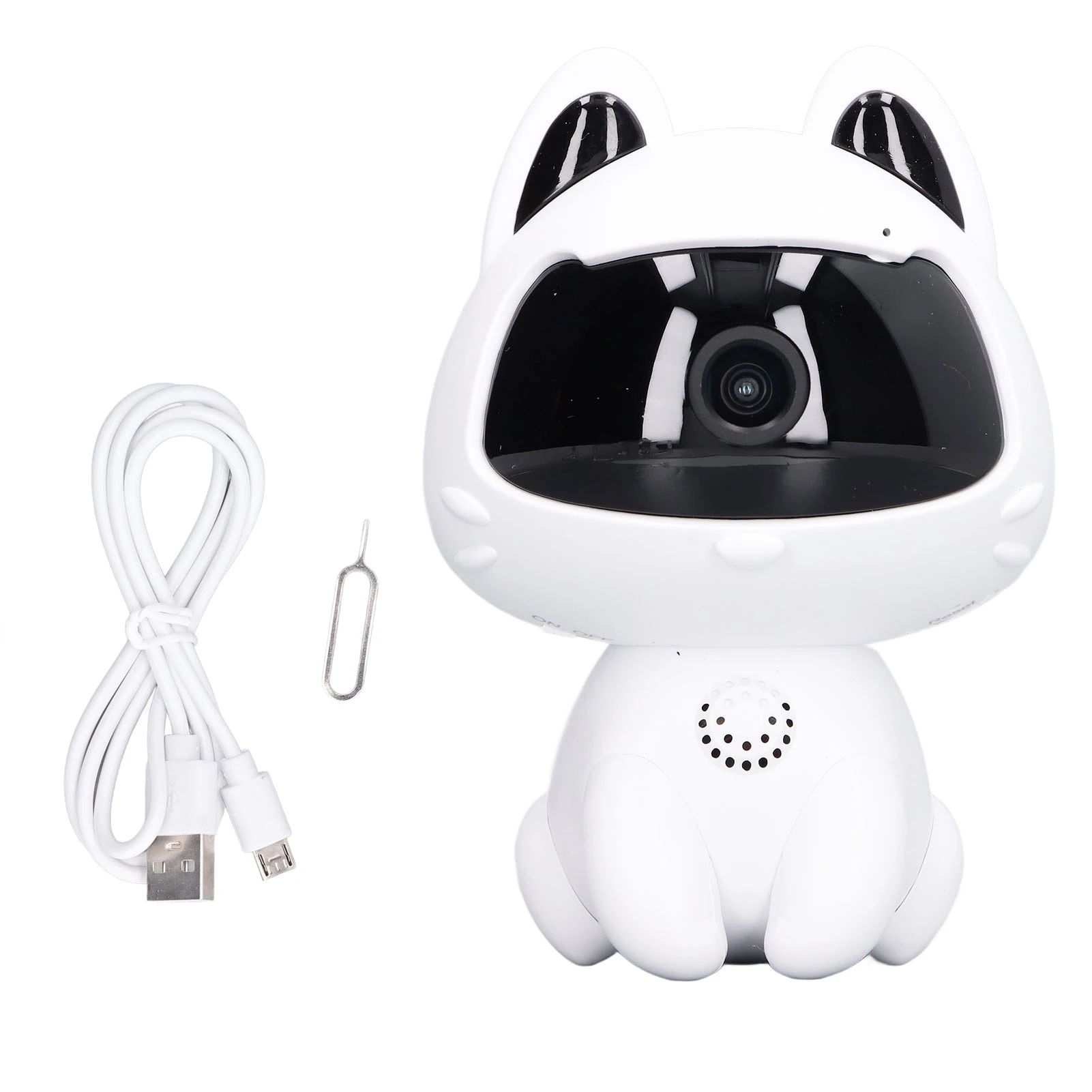 Wireless Security Camera Motion Detection Two Way Voice Robot Pet Shape Indoor Monitoring Camera
Wireless Security Camera Motion Detection Two Way Voice Robot Pet Shape Indoor Monitoring Camera