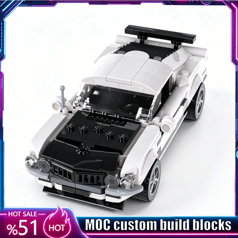 NEW 391 Parts Retro Classic Muscle Racing Vehicle Model Custom Building Blocks Diy Assembly Puzzle Toy Popular Gift Collection
NEW 391 Parts Retro Classic Muscle Racing Vehicle Model Custom Building Blocks Diy Assembly Puzzle Toy Popular Gift Collection