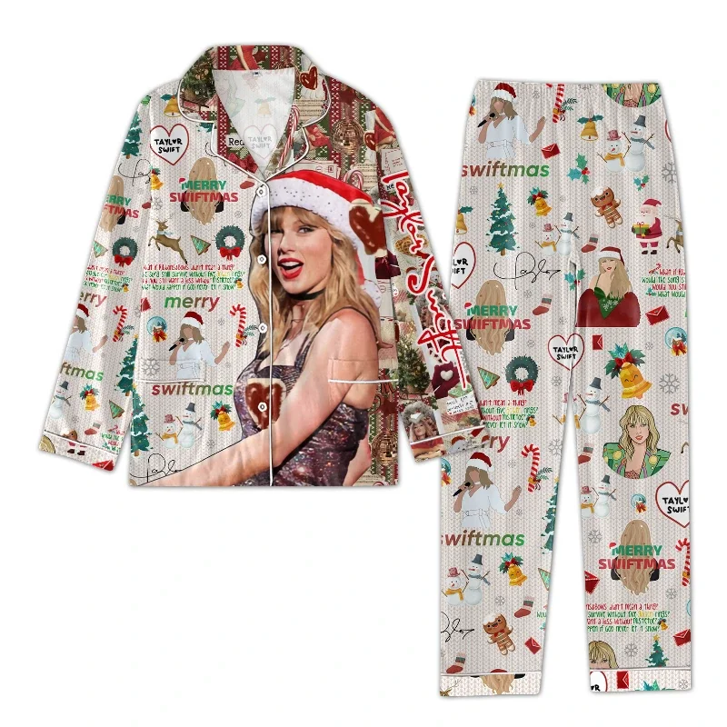 POD New Autumn and Winter Europe and The United States 3D Printed Shirt Long Sleeve Trousers Home Pajamas Large Size Pajamas
POD New Autumn and Winter Europe and The United States 3D Printed Shirt Long Sleeve Trousers Home Pajamas Large Size Pajamas