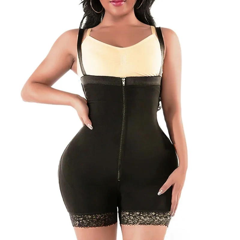 Dimmkof Fajas Colombianas Hook Zipper Tummy Control Shapewear Open Bust Fajas Butt Lifting Body Sculpting Faja Waist Trimmer
Dimmkof Fajas Colombianas Hook Zipper Tummy Control Shapewear Open Bust Fajas Butt Lifting Body Sculpting Faja Waist Trimmer