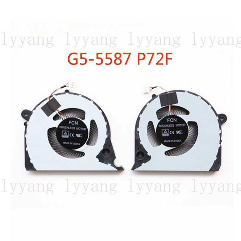 f FOR DELL G7-7577 G7-7588 G5-5587 P72F CPU Cooling Fan GPU Fan
f FOR DELL G7-7577 G7-7588 G5-5587 P72F CPU Cooling Fan GPU Fan
