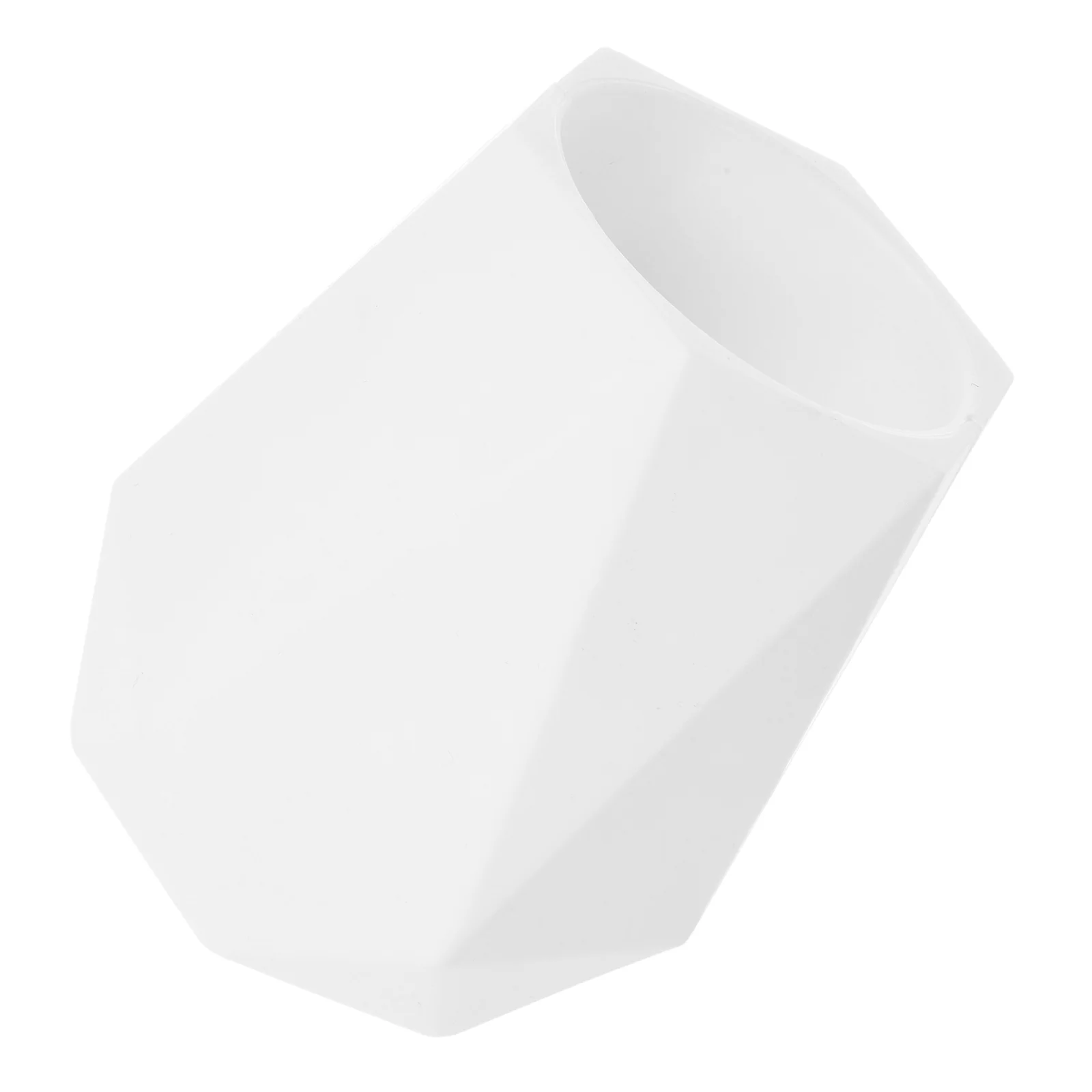 Silicone Pencil Holder White Color Geometric Design Diamond Shaped Pen Case Desk ganization Study Room Vanity Office Use Modern
Silicone Pencil Holder White Color Geometric Design Diamond Shaped Pen Case Desk ganization Study Room Vanity Office Use Modern