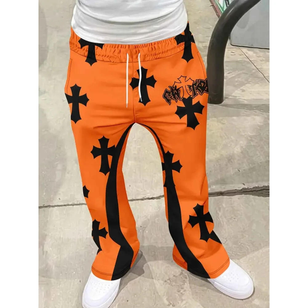 Men's Trendy Hip - hop Style Casual Sweatpants Striking Flame Elements Paired with "RICH SOON" Eye - catching for Street Wear
Men's Trendy Hip - hop Style Casual Sweatpants Striking Flame Elements Paired with "RICH SOON" Eye - catching for Street Wear