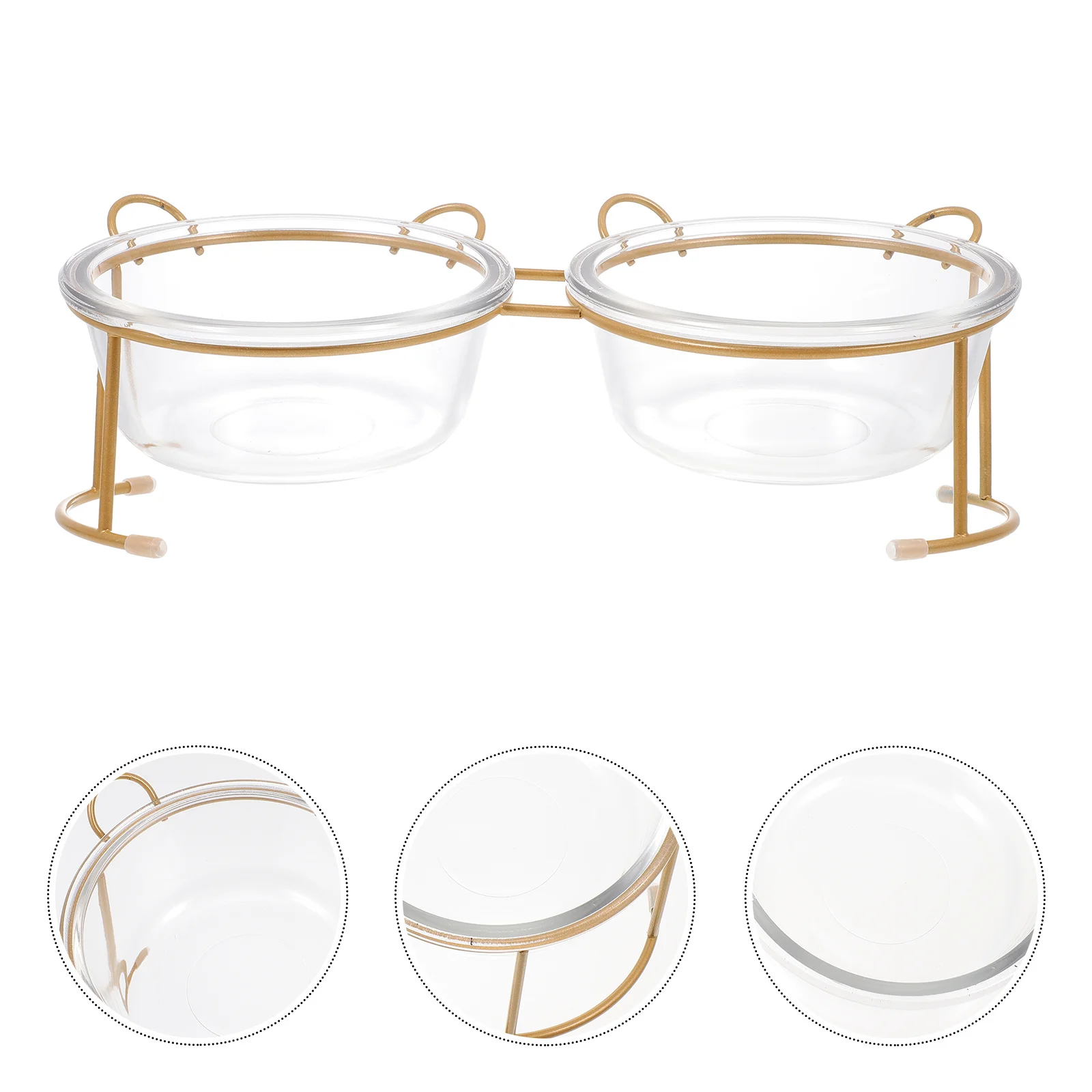 1Set Glass Cat Bowl Double Food Bowl Raised Iron Rack Pet Feeding Dish Safe Material for Cat Small Dog Pet Supply
1Set Glass Cat Bowl Double Food Bowl Raised Iron Rack Pet Feeding Dish Safe Material for Cat Small Dog Pet Supply