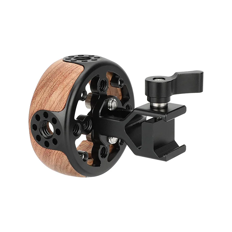 Round Wooden Handle Adapter Quick Load Chute Clamp Handle Camera Photography Accessories
Round Wooden Handle Adapter Quick Load Chute Clamp Handle Camera Photography Accessories