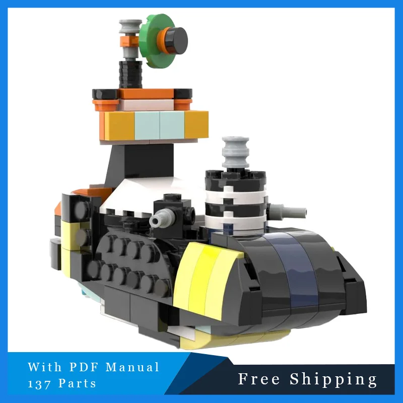 137PCS Creative Renovation Cruise Ship Technology Modular Brick MOC Building Block Model Children DIY Assembly Toy Birthday Gift
137PCS Creative Renovation Cruise Ship Technology Modular Brick MOC Building Block Model Children DIY Assembly Toy Birthday Gift