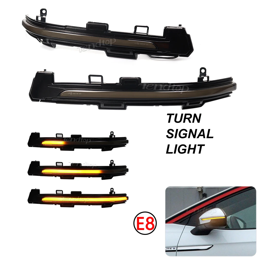 LED Dynamic Rearview Mirror Turn Signal Indicator Light Smoked Blinker Lamp For VW ID4 ID.4 E21 2020-2024
LED Dynamic Rearview Mirror Turn Signal Indicator Light Smoked Blinker Lamp For VW ID4 ID.4 E21 2020-2024