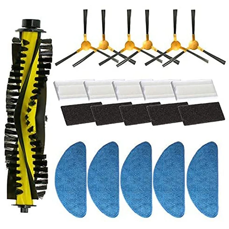 A24F-Replacement Parts Side Brush Filter Mop Roller Brush For Mamibot Exvac660 Robot Vacuum Cleaner Accessory Replacement Kit
A24F-Replacement Parts Side Brush Filter Mop Roller Brush For Mamibot Exvac660 Robot Vacuum Cleaner Accessory Replacement Kit