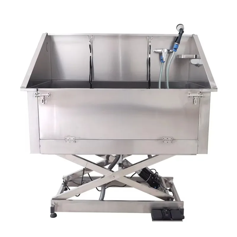 Eco-Friendly Big Door Electric Lifting Dog Bathtub Stainless Steel Pet Salon Dog Washing Station
Eco-Friendly Big Door Electric Lifting Dog Bathtub Stainless Steel Pet Salon Dog Washing Station