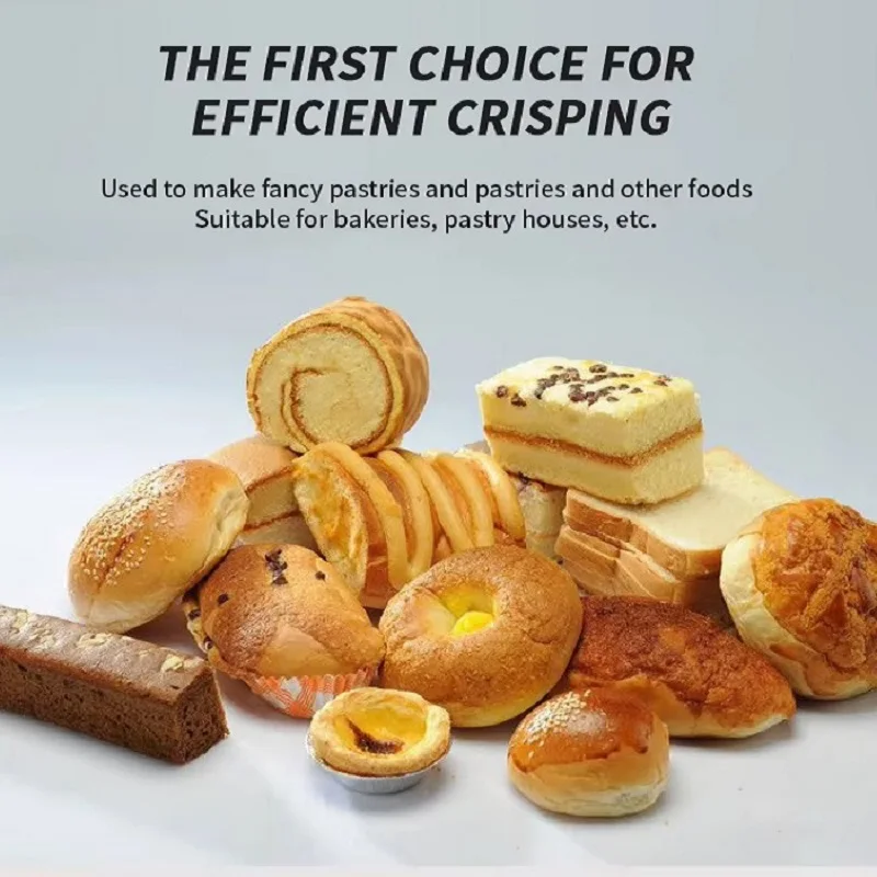 Автоматическая многофункциональная коммерческая машина для выпечки слоеного теста, машина для приготовления меренга, машина для производства слоеной тестовой основы
Автоматическая многофункциональная коммерческая машина для выпечки слоеного теста, машина для приготовления меренга, машина для производства слоеной тестовой основы