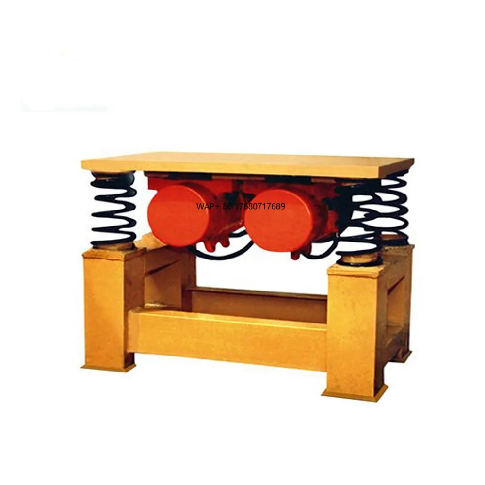 Professional Foundry Vibrating Table Brick Making Machinery for Chocolate Concrete Shaking Platform
Professional Foundry Vibrating Table Brick Making Machinery for Chocolate Concrete Shaking Platform