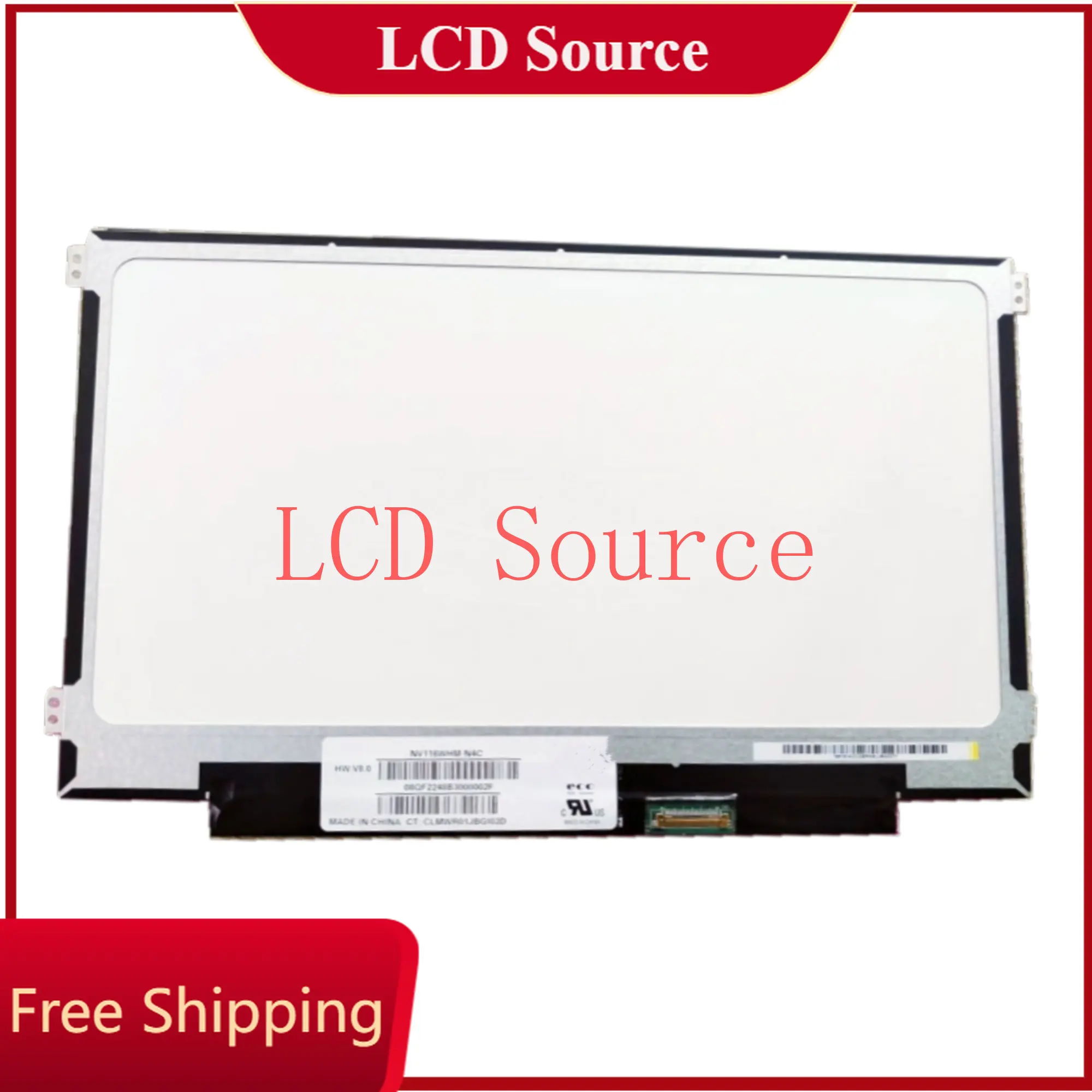 NV116WHM-N4C Replacement Display Panel Matrix 1366×768 30pins Laptop LCD screen
NV116WHM-N4C Replacement Display Panel Matrix 1366×768 30pins Laptop LCD screen