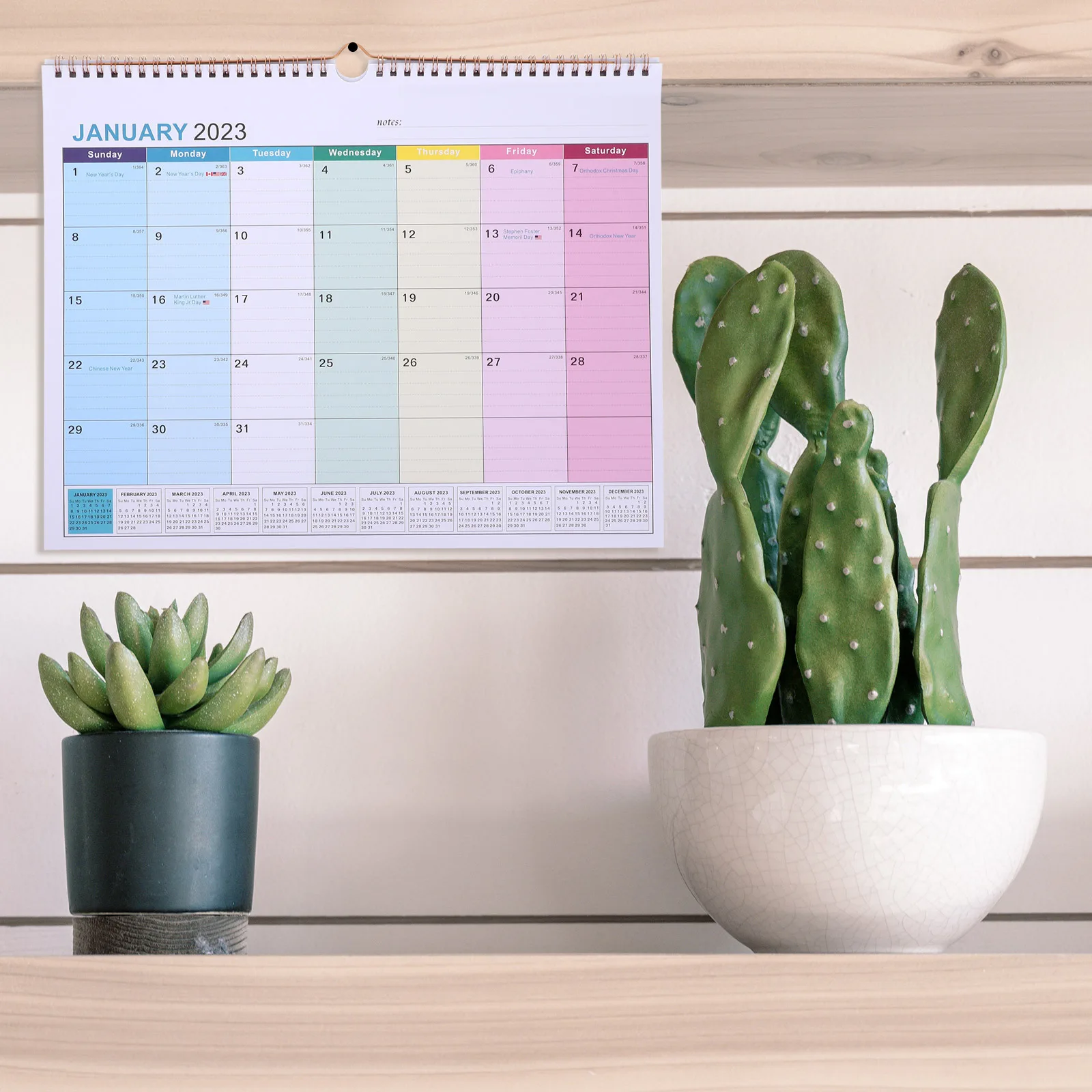 Delicate Schedule Calendar Creative Wall Hanging Month Planner for Home Office Decorative Coil Paper Agenda Calendar
Delicate Schedule Calendar Creative Wall Hanging Month Planner for Home Office Decorative Coil Paper Agenda Calendar