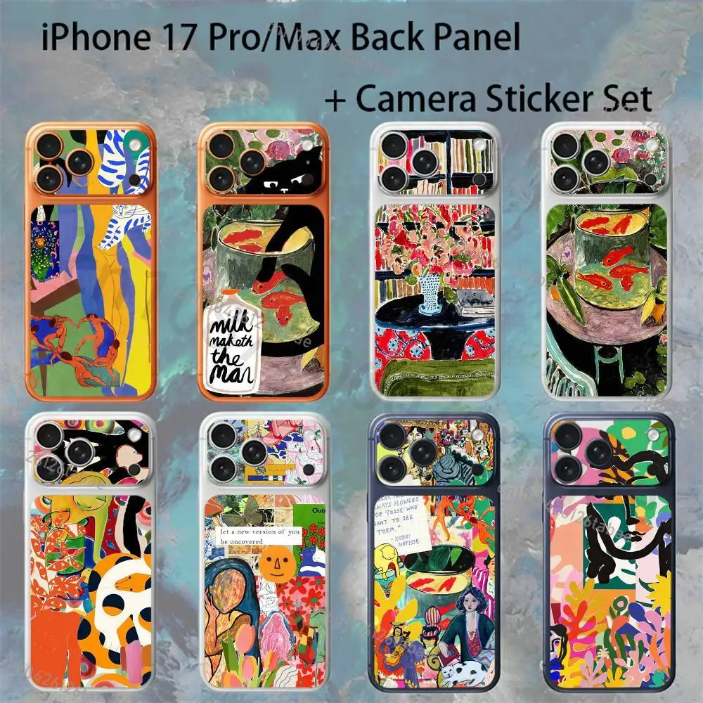 H-Henri M-Matisse Art PaI For iPhone 17proMax/17pro Full Cover Decal Skin Wrap Colorful Rear Protective Sticker Film
H-Henri M-Matisse Art PaI For iPhone 17proMax/17pro Full Cover Decal Skin Wrap Colorful Rear Protective Sticker Film