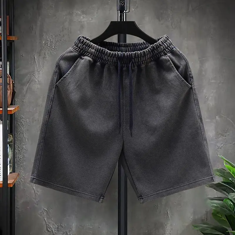 Men's summer loose casual fashion brand solid color sweatpants 2025 new versatile middle pants
Men's summer loose casual fashion brand solid color sweatpants 2025 new versatile middle pants