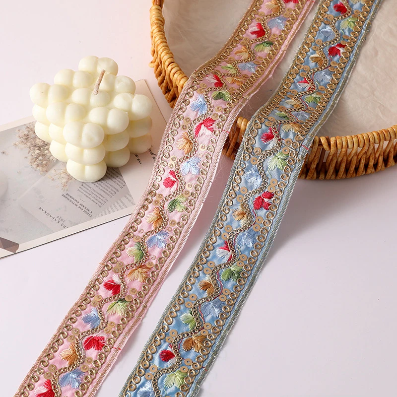 30Yards Embroidered Flower Ribbon, Ethnic Lace Trimming for DIY Sewing Clothes Bag Accessories Curtain Tablecloth Decor
30Yards Embroidered Flower Ribbon, Ethnic Lace Trimming for DIY Sewing Clothes Bag Accessories Curtain Tablecloth Decor