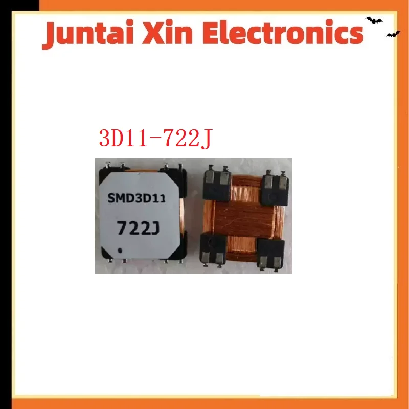 5PCS/LOT 3D11-722J three-axis PKE induction receiving antenna 3D11 low frequency AS3933 125K integrated inductance 722J 7.2MH
5PCS/LOT 3D11-722J three-axis PKE induction receiving antenna 3D11 low frequency AS3933 125K integrated inductance 722J 7.2MH