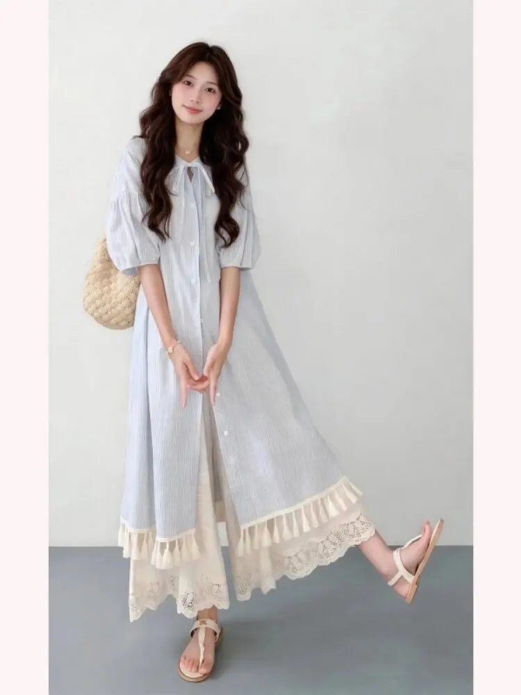 Casual Summer Two-Piece Set Women's Loose Long Pants Dress Elegant Anti-Aging Gentle Series Fashionable Ensemble High Waist
Casual Summer Two-Piece Set Women's Loose Long Pants Dress Elegant Anti-Aging Gentle Series Fashionable Ensemble High Waist