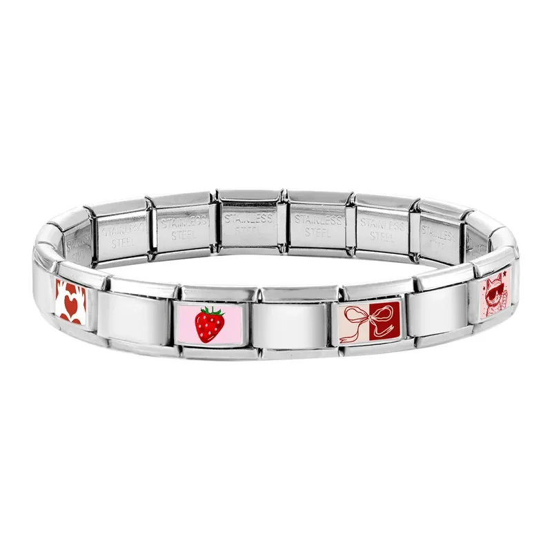 Y2K Red Pink Heart Dog Cat Flowers Italian Charm Link fit 9mm Stainless Steel Jewelry DIY Making Bracelets For Gifts
Y2K Red Pink Heart Dog Cat Flowers Italian Charm Link fit 9mm Stainless Steel Jewelry DIY Making Bracelets For Gifts