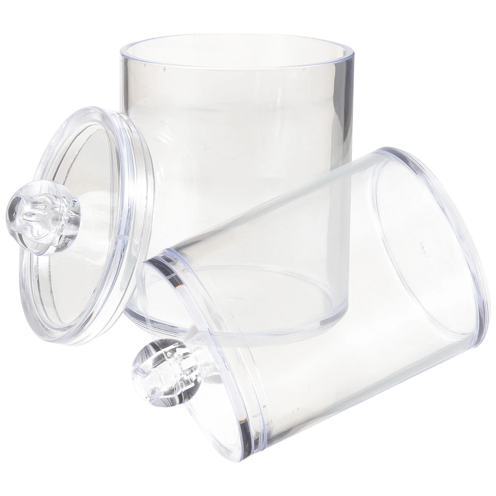 2Pcs Cotton Pad ganizer Acrylic Swab Storage Box Clear Transparent Container Household Dustproof Moisture Resistant
2Pcs Cotton Pad ganizer Acrylic Swab Storage Box Clear Transparent Container Household Dustproof Moisture Resistant