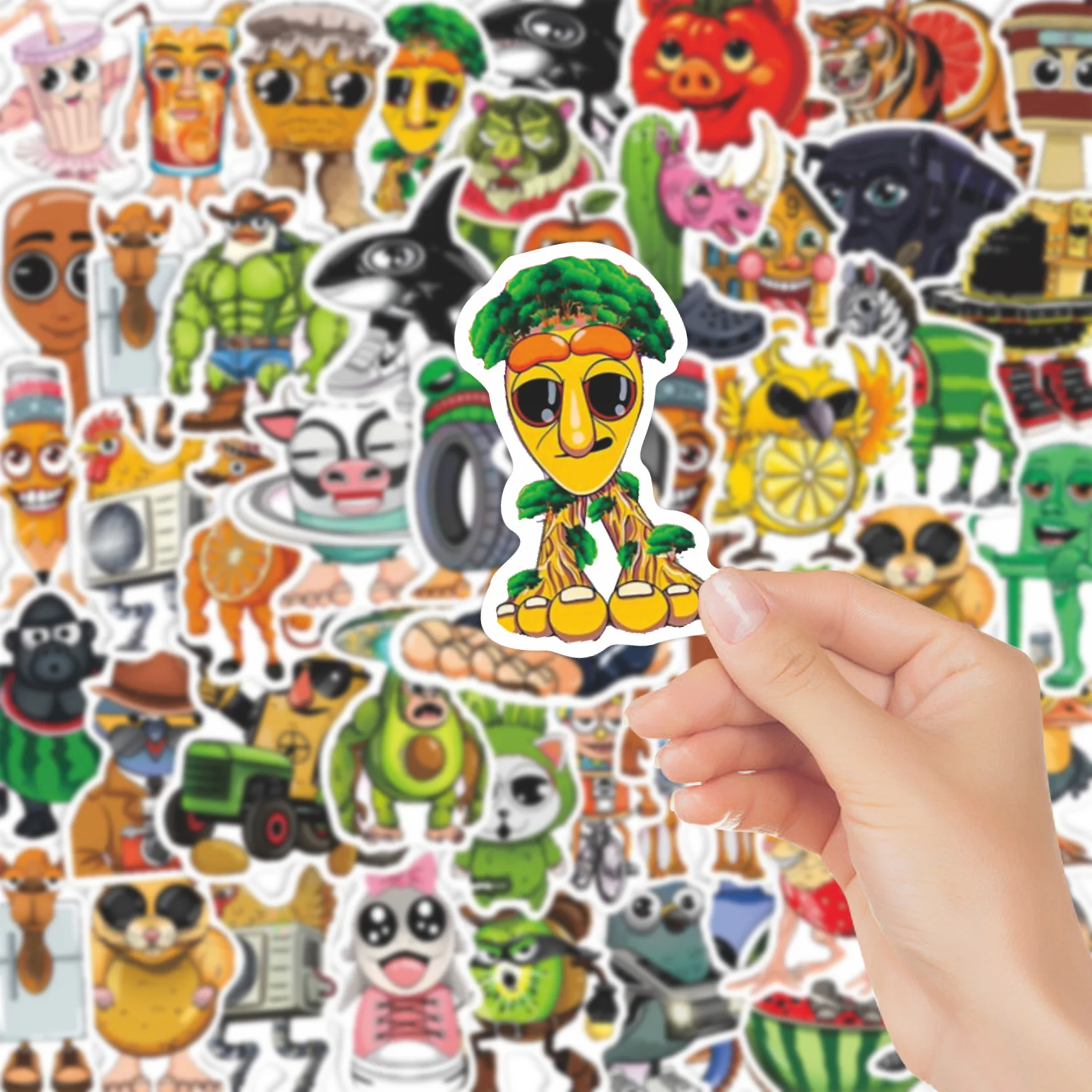 50PCS Vintage Fantasy Mythical Monster Stickers Set Abstract Animal Meme Decals Quirky Waterproof for Scrapbooking & Crafts
50PCS Vintage Fantasy Mythical Monster Stickers Set Abstract Animal Meme Decals Quirky Waterproof for Scrapbooking & Crafts