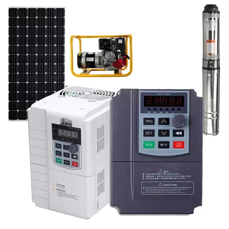 2.2KW to 30KW Three Phase Solar Water Pump Inverter for Submersible and Surface Pump
2.2KW to 30KW Three Phase Solar Water Pump Inverter for Submersible and Surface Pump