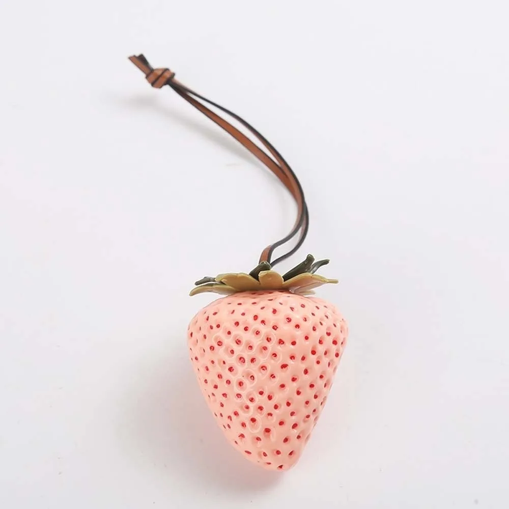 Keychain Waterproof Strawberry Key Ring 3D Alloy Versatile Bag Charm PU Hanging Rope Handmade Red Resin Fruit Pendant Party
Keychain Waterproof Strawberry Key Ring 3D Alloy Versatile Bag Charm PU Hanging Rope Handmade Red Resin Fruit Pendant Party