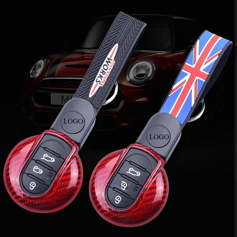 Carbon Fiber Car Key Protect Cover For COOPE R F54 F 55 F 56 F 57 F 60 Auto Key Bag Case Keychain Exterior Accessories
Carbon Fiber Car Key Protect Cover For COOPE R F54 F 55 F 56 F 57 F 60 Auto Key Bag Case Keychain Exterior Accessories