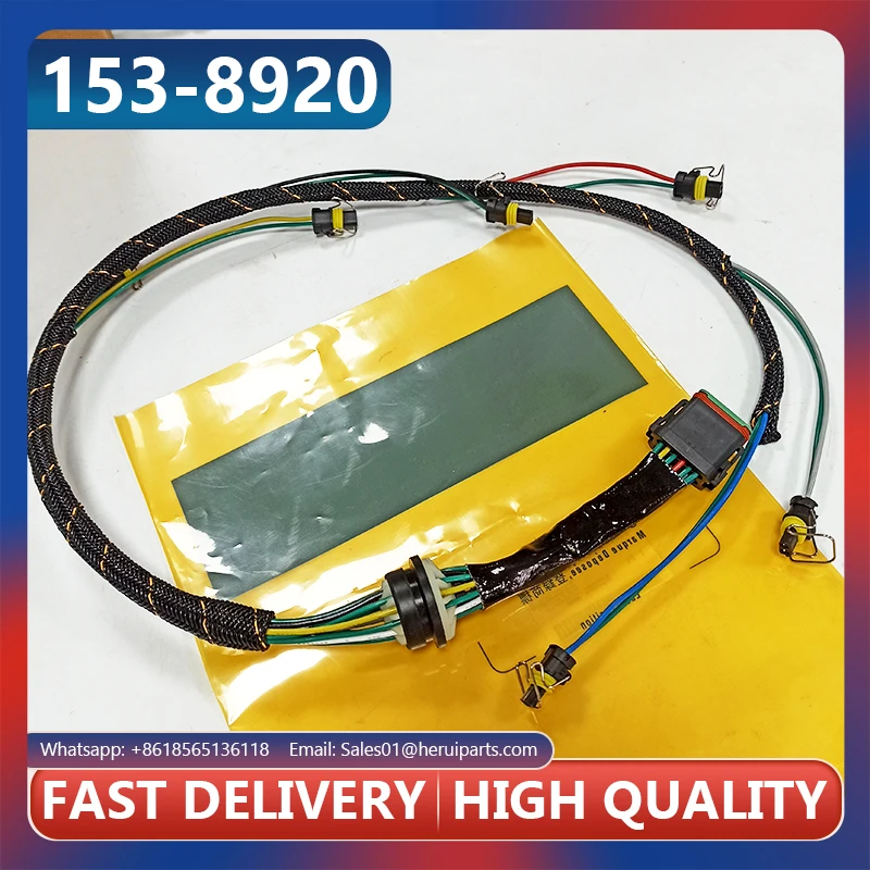 Excavator E325C Injector Harness 3126B Engine Accessory Nozzle Cylinder Line 153-8920 1538920 for Heavy Equipment
Excavator E325C Injector Harness 3126B Engine Accessory Nozzle Cylinder Line 153-8920 1538920 for Heavy Equipment