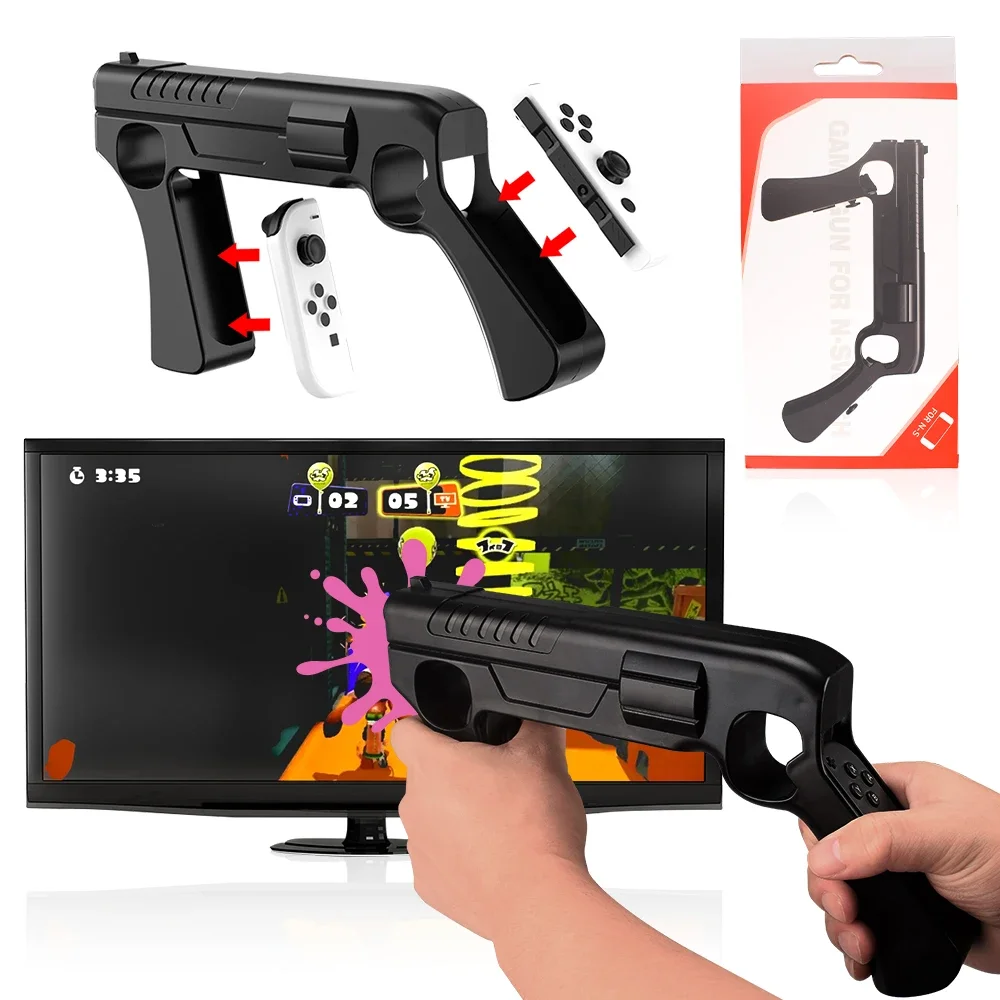 Intelligent Motion Sensing Small Handgun Game Specific For Switch Shooting Games Stock Accessories For Comfortable Hand Feel
Intelligent Motion Sensing Small Handgun Game Specific For Switch Shooting Games Stock Accessories For Comfortable Hand Feel