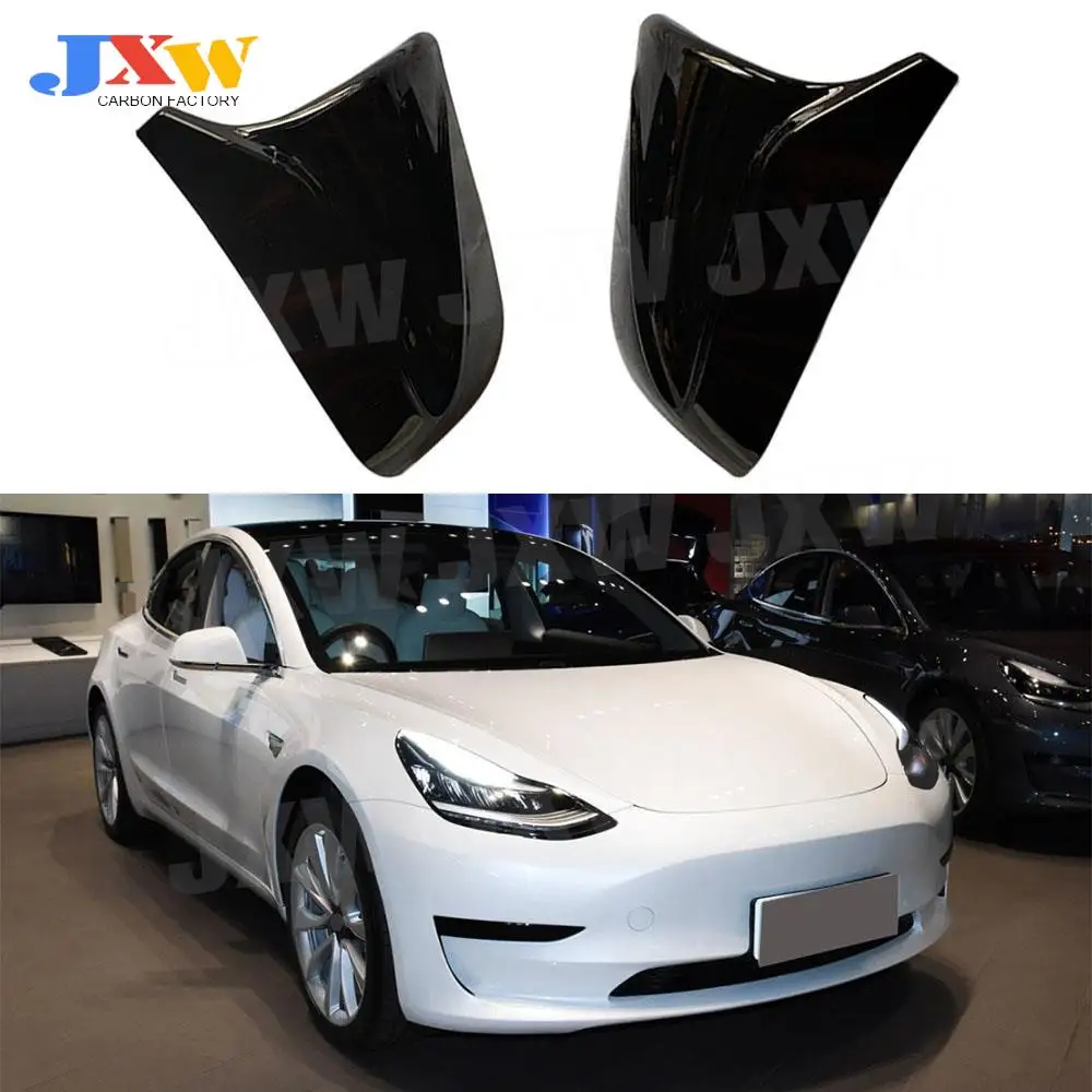 For Tesla Model 3 2017+ 2PCS Rear View Mirror Trim Caps Horn Replacement Style ABS Glossy Black Side Mirror Cover Carbon Look
For Tesla Model 3 2017+ 2PCS Rear View Mirror Trim Caps Horn Replacement Style ABS Glossy Black Side Mirror Cover Carbon Look