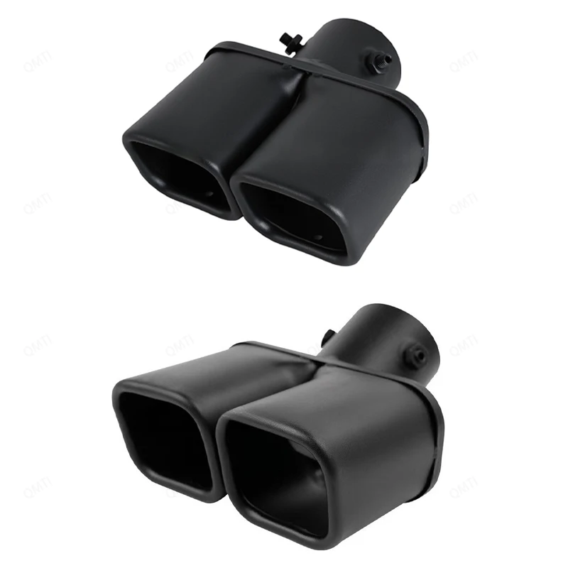 Muffler Tip Black Universal Exhaust Tip Square Double Outlet Car Exhaust Pipe Tip Stainless Steel Exhaust Muffler Nozzle 
Muffler Tip Black Universal Exhaust Tip Square Double Outlet Car Exhaust Pipe Tip Stainless Steel Exhaust Muffler Nozzle