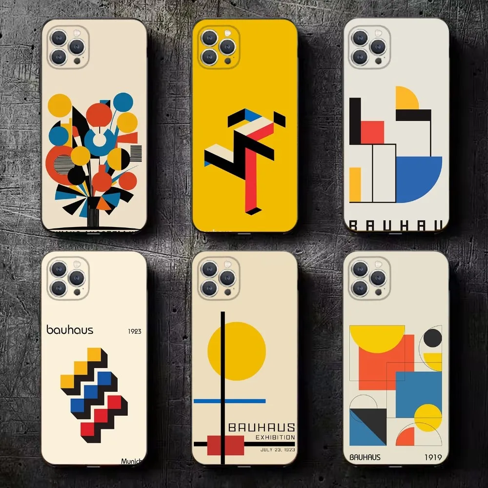 Geometric Bauhaus art Phone Case For iPhone 15,14,13,12,11,Plus,Pro Max,XS,X,XR,SE,Mini,8,7 Soft Silicone Black Cover
Geometric Bauhaus art Phone Case For iPhone 15,14,13,12,11,Plus,Pro Max,XS,X,XR,SE,Mini,8,7 Soft Silicone Black Cover