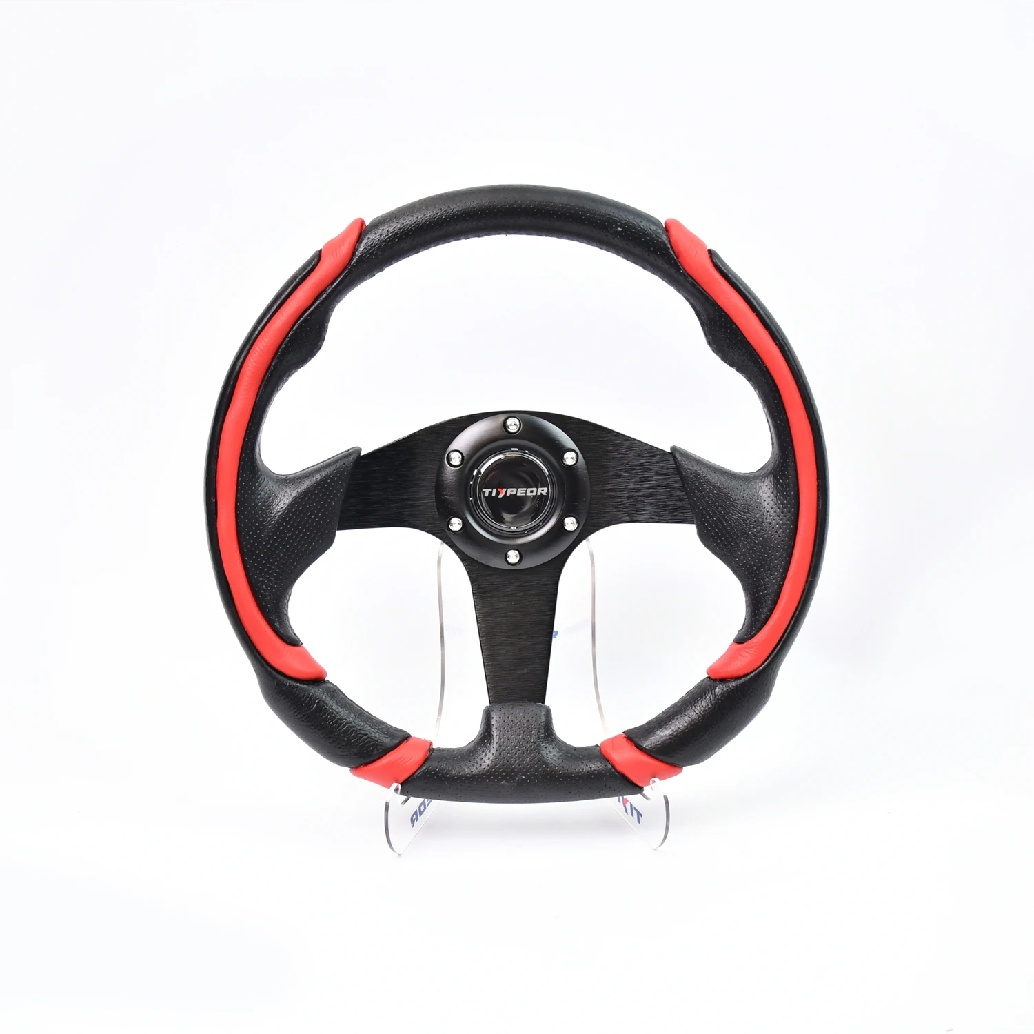 TIYPEOR 350MM Composite Design Racing Car Interior Leather Car Steering Wheel Universal Sport Red Corn Color New
TIYPEOR 350MM Composite Design Racing Car Interior Leather Car Steering Wheel Universal Sport Red Corn Color New
