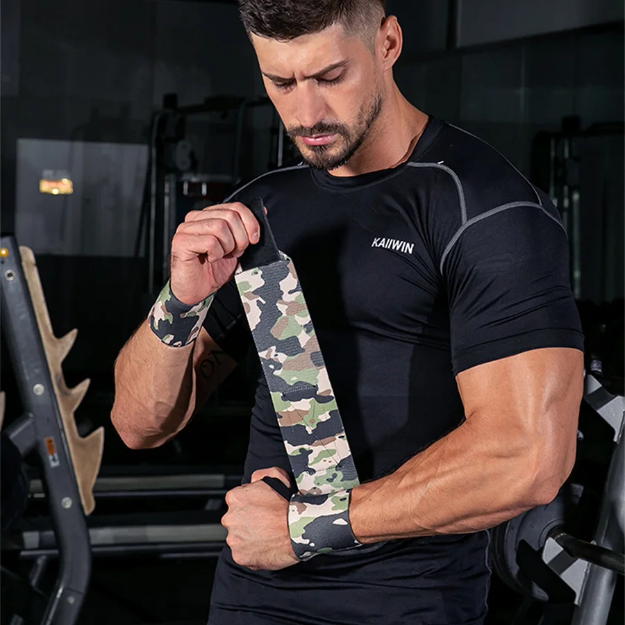 Nylon pressure camouflage wrapped wrist guard, weightlifting basketball assist belt, fitness bandage, wrist guard
Nylon pressure camouflage wrapped wrist guard, weightlifting basketball assist belt, fitness bandage, wrist guard