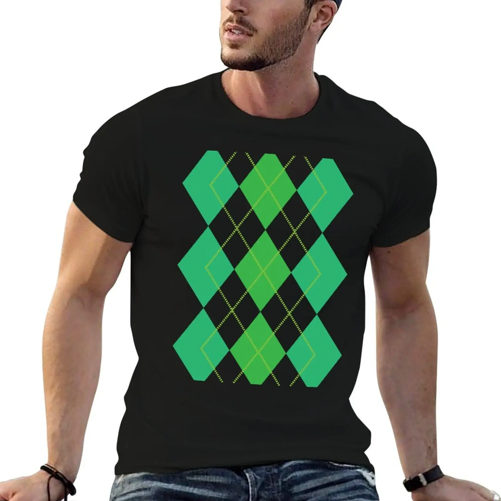 Green Argyle T-Shirt t shirt man casual man t shirts graphic cotton t shirt pack T-shirt
Green Argyle T-Shirt t shirt man casual man t shirts graphic cotton t shirt pack T-shirt