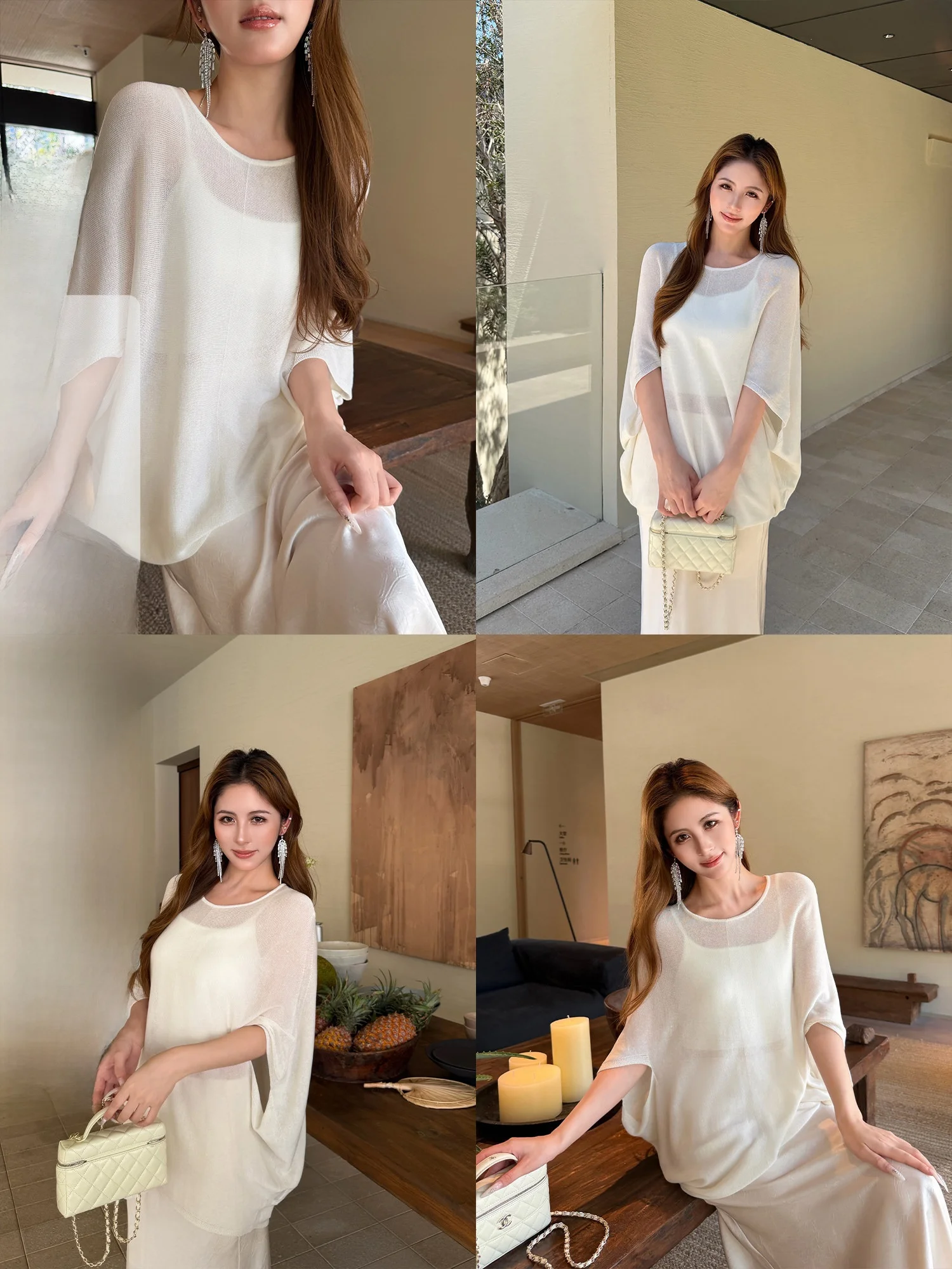 Женская вязаная накидка NEVA HU в повседневном стиле с рукавами «летучая мышь», свободного кроя, с круглым вырезом, для защиты от солнца, удобная, для отдыха
Женская вязаная накидка NEVA HU в повседневном стиле с рукавами «летучая мышь», свободного кроя, с круглым вырезом, для защиты от солнца, удобная, для отдыха