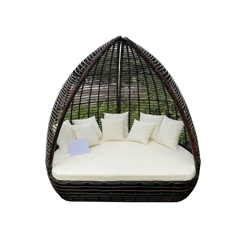 Outdoor courtyard, villa rattan bed, chair, terrace garden leisure rattan chair, creative homestay, outdoor furniture
Outdoor courtyard, villa rattan bed, chair, terrace garden leisure rattan chair, creative homestay, outdoor furniture