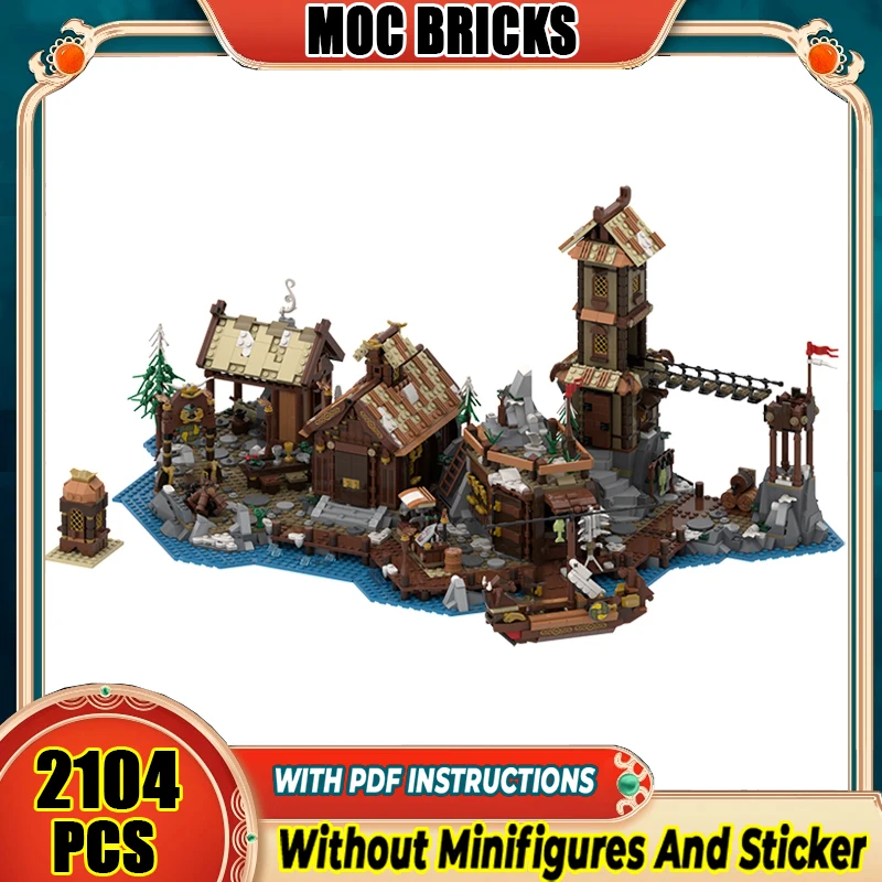 Средневековая модель Moc, строительные кирпичи, деревня викингов, технология расширения, модульные блоки, подарки, рождественские игрушки, наборы «сделай сам», сборка
Средневековая модель Moc, строительные кирпичи, деревня викингов, технология расширения, модульные блоки, подарки, рождественские игрушки, наборы «сделай сам», сборка