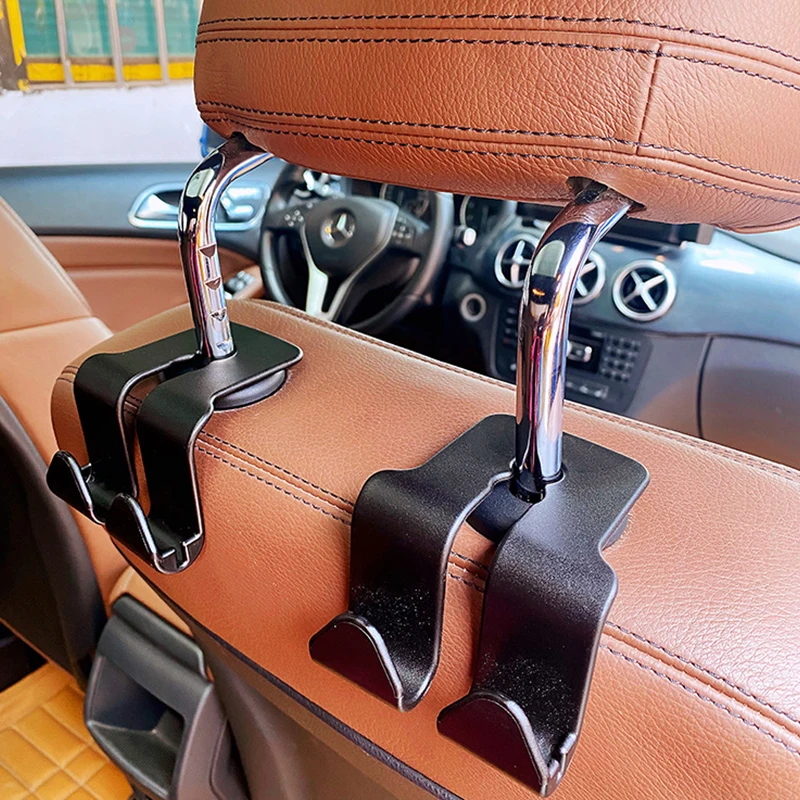 Universal Car Vehicle Back Seat Headrest Hooks Hanger Storage for Purse Groceries Bag Handbag Car Interior
Universal Car Vehicle Back Seat Headrest Hooks Hanger Storage for Purse Groceries Bag Handbag Car Interior