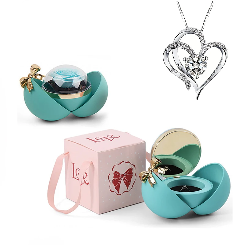I Love You Zircon Necklace With Bowknot Globular Gift Box Suitable For Girlfriend Birthday And Mother Day Jewelry Romantic
I Love You Zircon Necklace With Bowknot Globular Gift Box Suitable For Girlfriend Birthday And Mother Day Jewelry Romantic