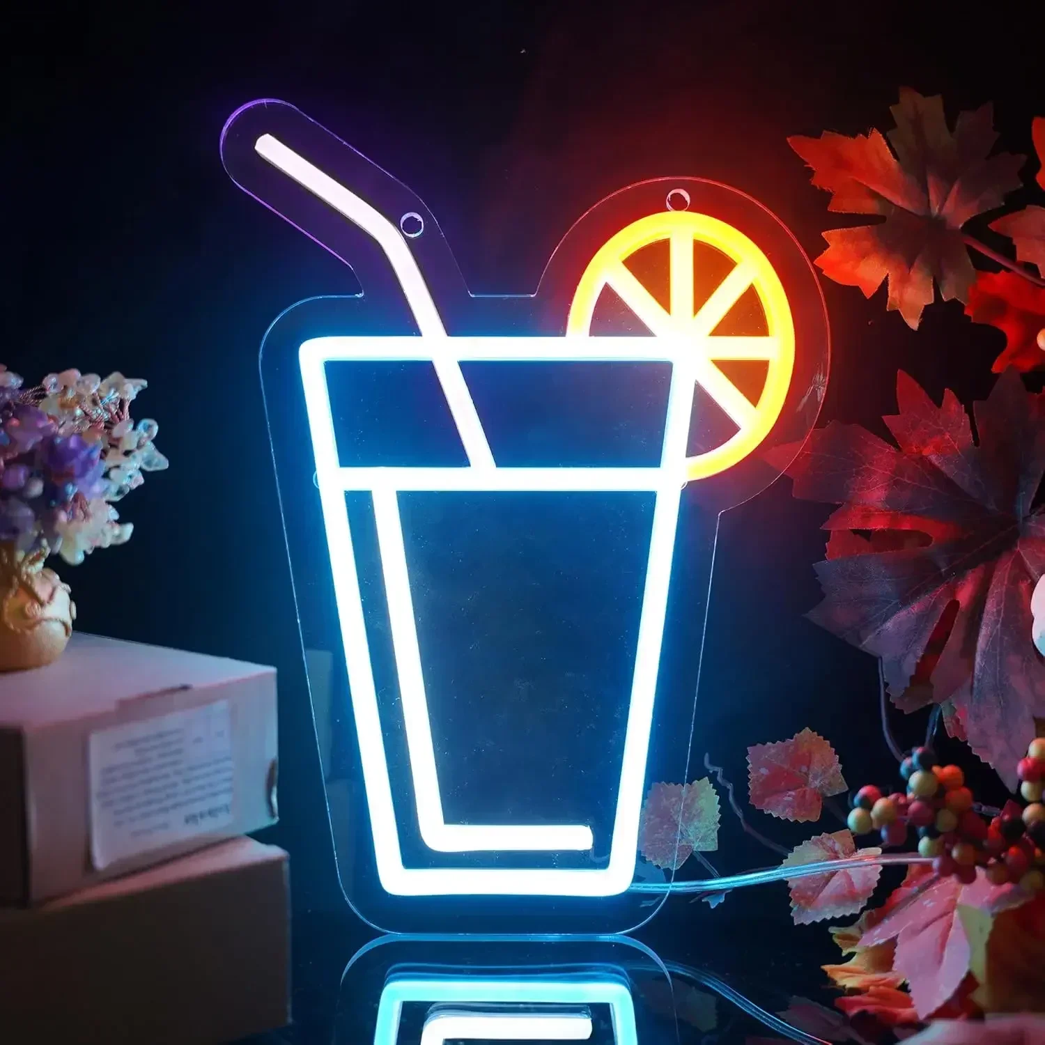Lemon Drinks Cup Neon Sign LED Neon Light Sign Art USB Powered Lamp For Restaurant Beverage Bar Shop Wall Indoor Outdoor Decor
Lemon Drinks Cup Neon Sign LED Neon Light Sign Art USB Powered Lamp For Restaurant Beverage Bar Shop Wall Indoor Outdoor Decor