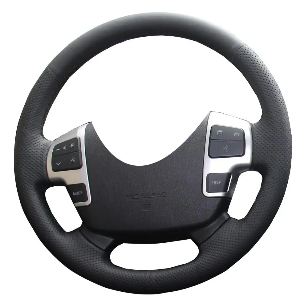 Black Microfiber Leather Steering Wheel Cover With Stitching For Toyota Land Cruiser 2008-2015 Tundra 2007-2013 Sequoia
Black Microfiber Leather Steering Wheel Cover With Stitching For Toyota Land Cruiser 2008-2015 Tundra 2007-2013 Sequoia